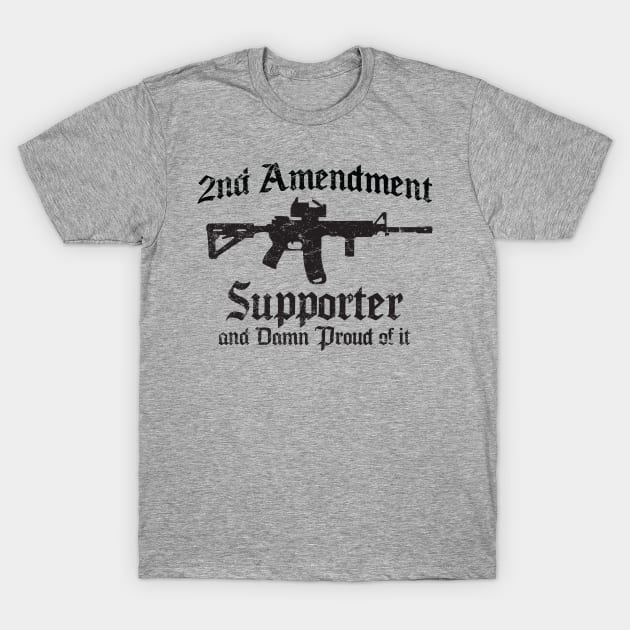 2nd Amendment Supporter T-Shirt by MikesTeez